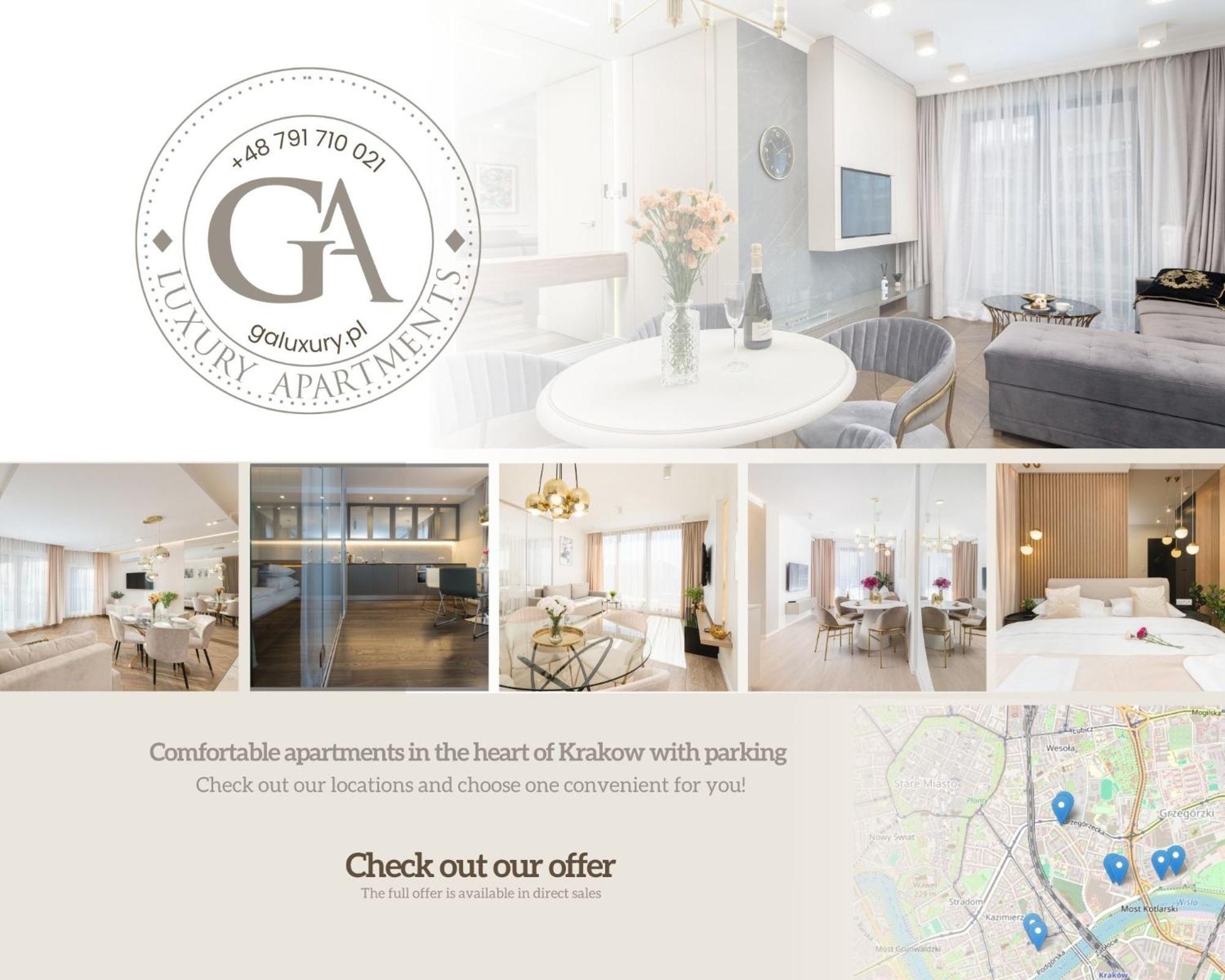 Ga Luxury Apartments G244 Krakow Exterior photo